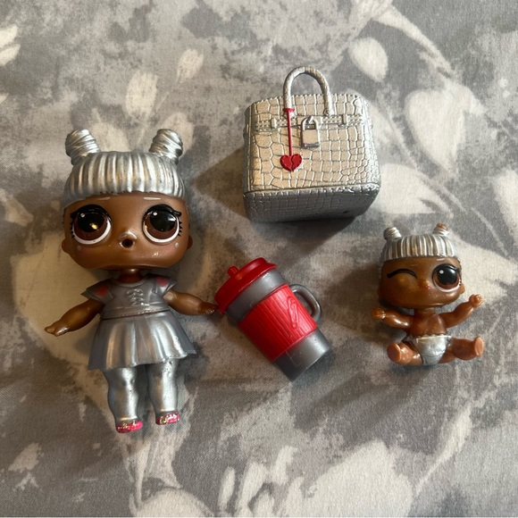 LOL Suprise Doll Tinz Silver Hair Set - Picture 1 of 3